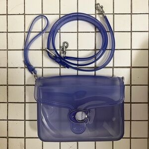 Coach purple jelly tabby